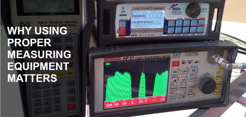 TV field strength meters