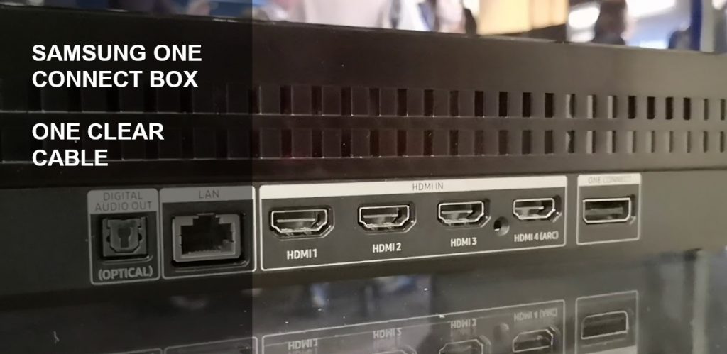 Samsung one connect box