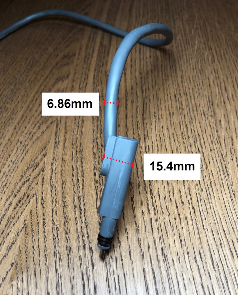 Starlink cable head dimensions