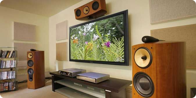 Home theatre installation